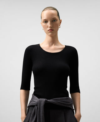 Camiseta Ajustada de Canalé