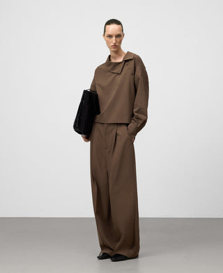 Pantalón Sastre con Pinzas Delanteras