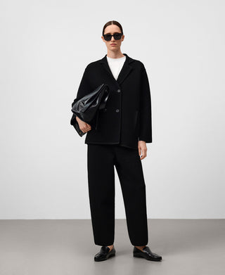 Pantalón Barrel con Cintura Elástica