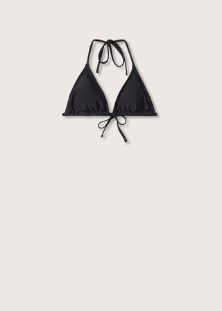 Sujetador de Traje de Baño con Detalle de Lazos