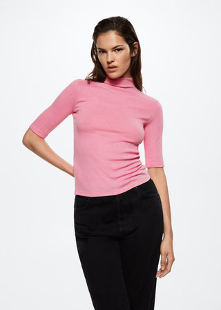 Camiseta Cuello Alto de Canalé