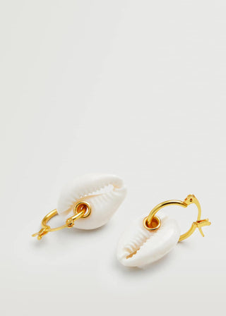 Aretes con Diseño de Concha