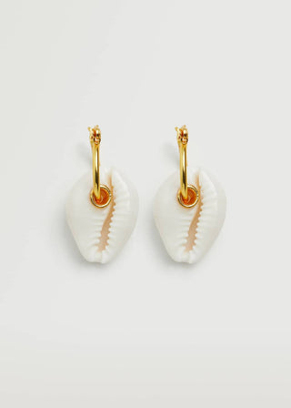Aretes con Diseño de Concha
