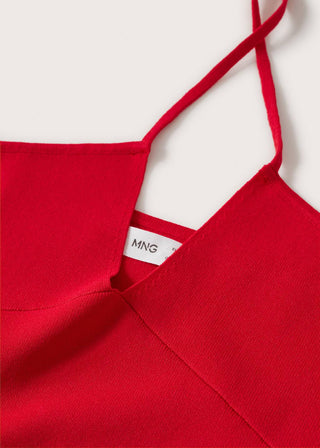 Blusa Crop con Espalda Abierta