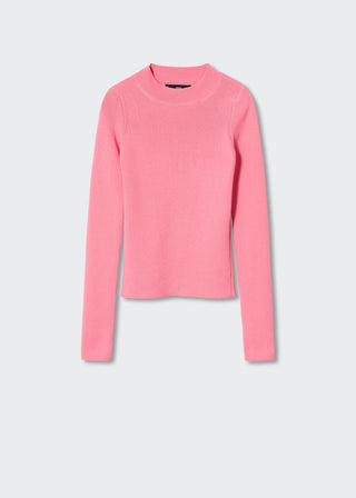 Sudadera Cuello Redondo con Textura