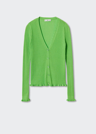 Cárdigan de Punto con Botones