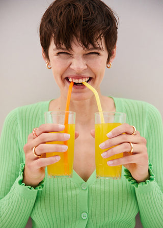 Cárdigan de Punto con Botones