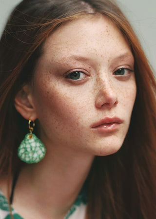 Aretes Largos de Concha