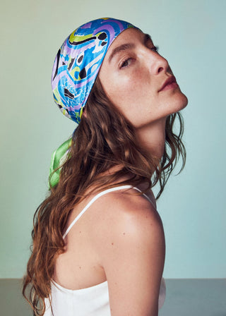 Pañuelo con Estampado Paisley