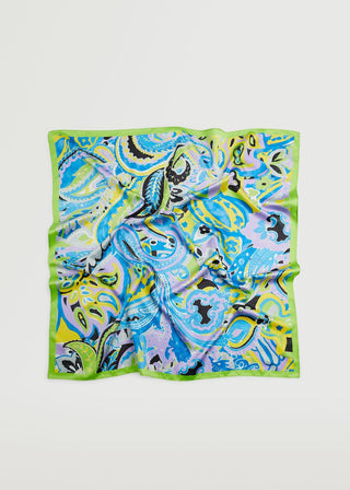 Pañuelo con Estampado Paisley