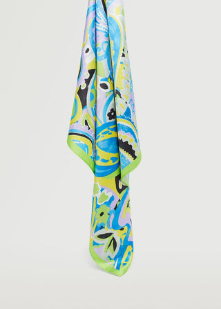 Pañuelo con Estampado Paisley