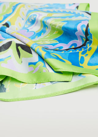 Pañuelo con Estampado Paisley