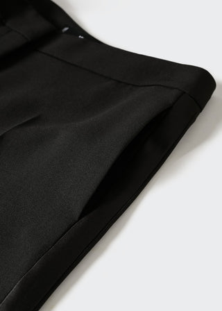 Pantalón Recto con Bolsillos