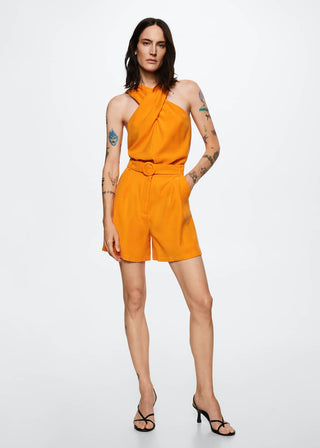 Short Talle Alto con Detalle de Pinzas