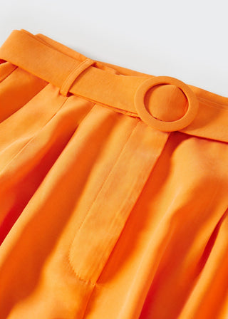 Short Talle Alto con Detalle de Pinzas