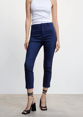 Jeans Skinny Talle Medio con Bolsillos