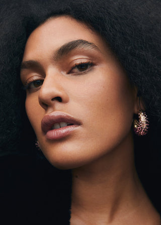 Aretes con Diamantes de Imitación