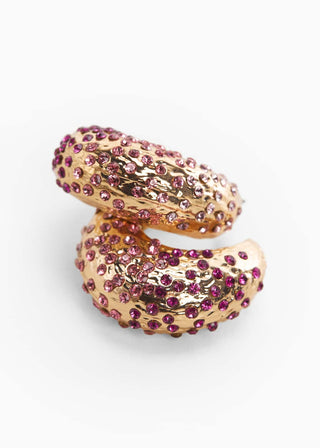 Aretes con Diamantes de Imitación