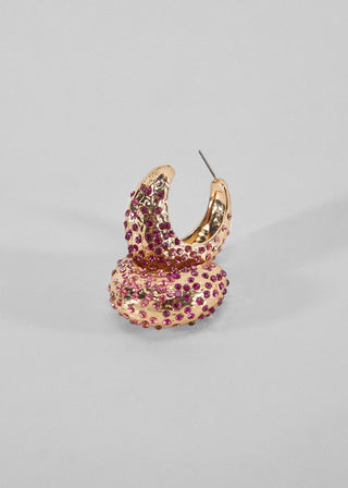 Aretes con Diamantes de Imitación