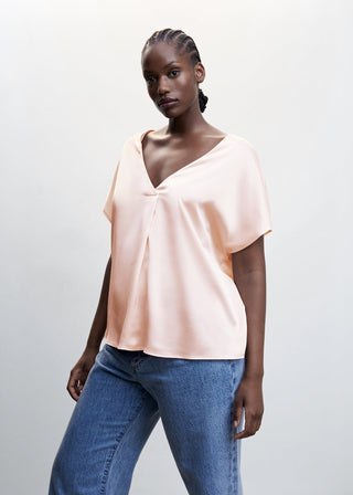 Camiseta Manga Corta Satinada