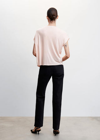 Camiseta Manga Corta Satinada