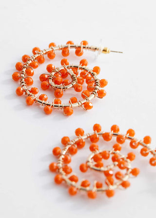 Aretes de Aro en Espiral