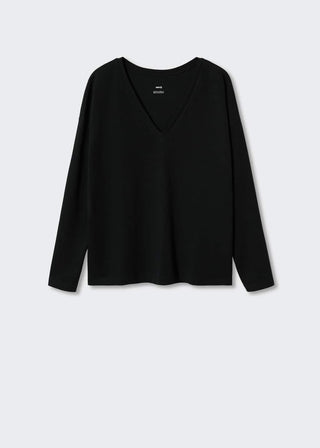 Camiseta Manga Larga de Algodón