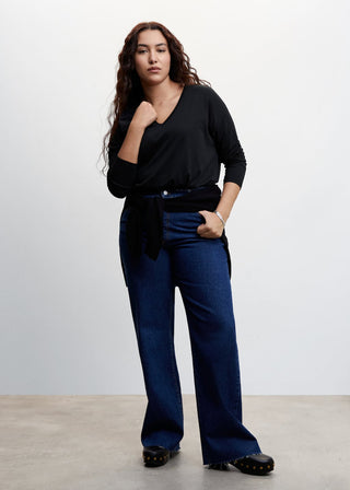 Camiseta Manga Larga de Algodón