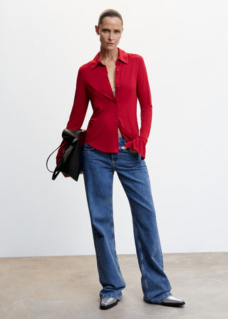 Camisa Manga Larga con Botones