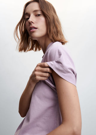 Camiseta Manga Corta Efecto Lavado