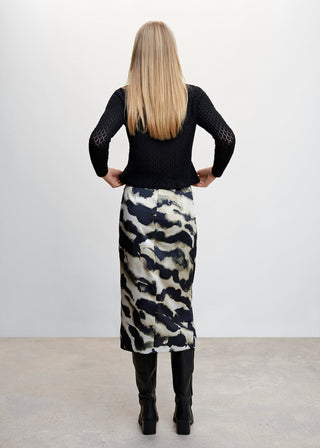 Cárdigan Cuello Redondo de Punto