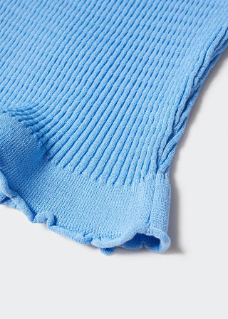 Blusa de Tirantes con Detalle de Volante