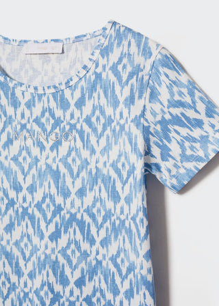 Camiseta Manga Corta con Estampado