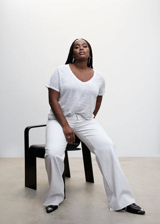 Camiseta Manga Corta de Lino