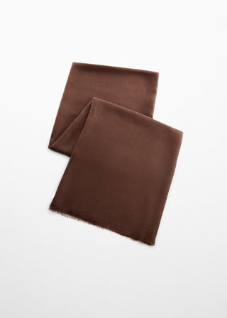 Pañuelo con Dobladillo Deshilachado