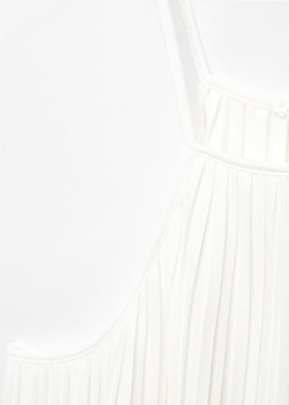 Blusa Cuello Halter Diseñ Plisado