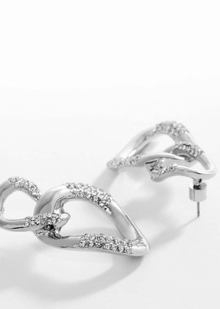 Aretes con Diseño Entrelazado