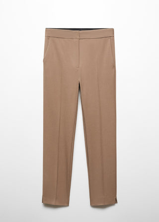 Pantalón Skinny Talle Medio con Bolsillos