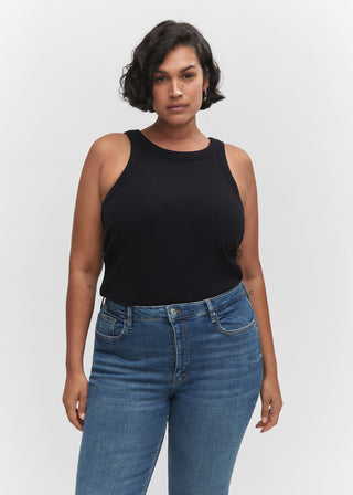 Jeans Skinny Talle Alto con Bolsillos