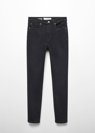 Jeans Skinny Talle Alto con Bolsillos