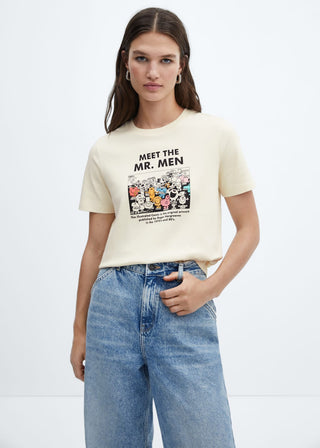 Camiseta Manga Corta con Gráfico