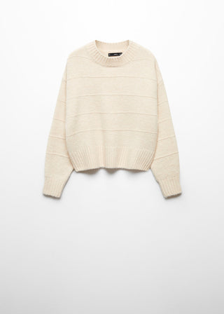 Cárdigan Cuello Redondo con Canalé