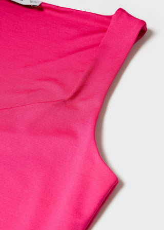 Camiseta Entallada con Tirantes Anchos