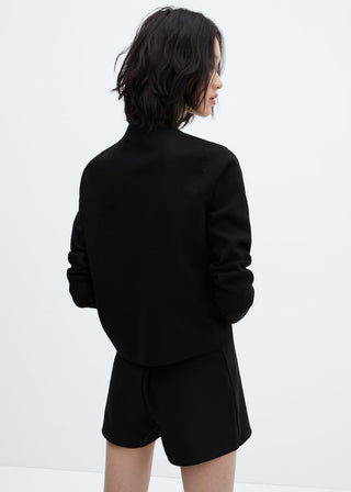 Cárdigan Manga Larga Cuello Perkins