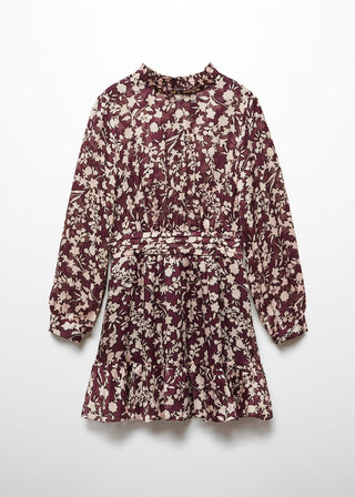 Vestido Manga Larga Cuello Perkins