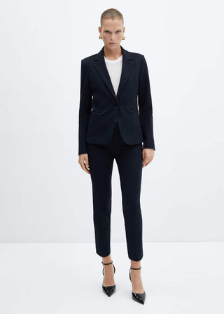 Blazer Entallado con Detalle de Pinzas