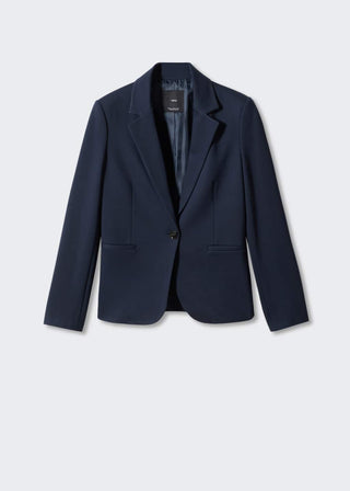 Blazer Entallado con Detalle de Pinzas