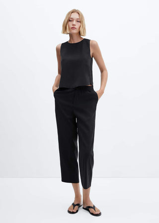 Blusa Cullo Redondo sin Mangas