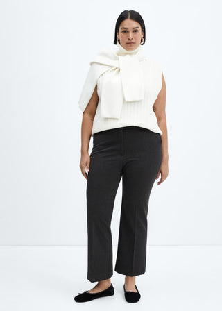 Pantalón Acampanado Talle Medio