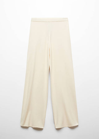 Pantalón Talle Medio con Cintura Elástica